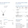 Подвеска No name 0,33 ct J/I1 & 0.18 ct Round Diamonds(49291) №2