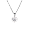 Подвеска Chopard Happy Diamonds Heart White Gold 794854-1001(29689) №1