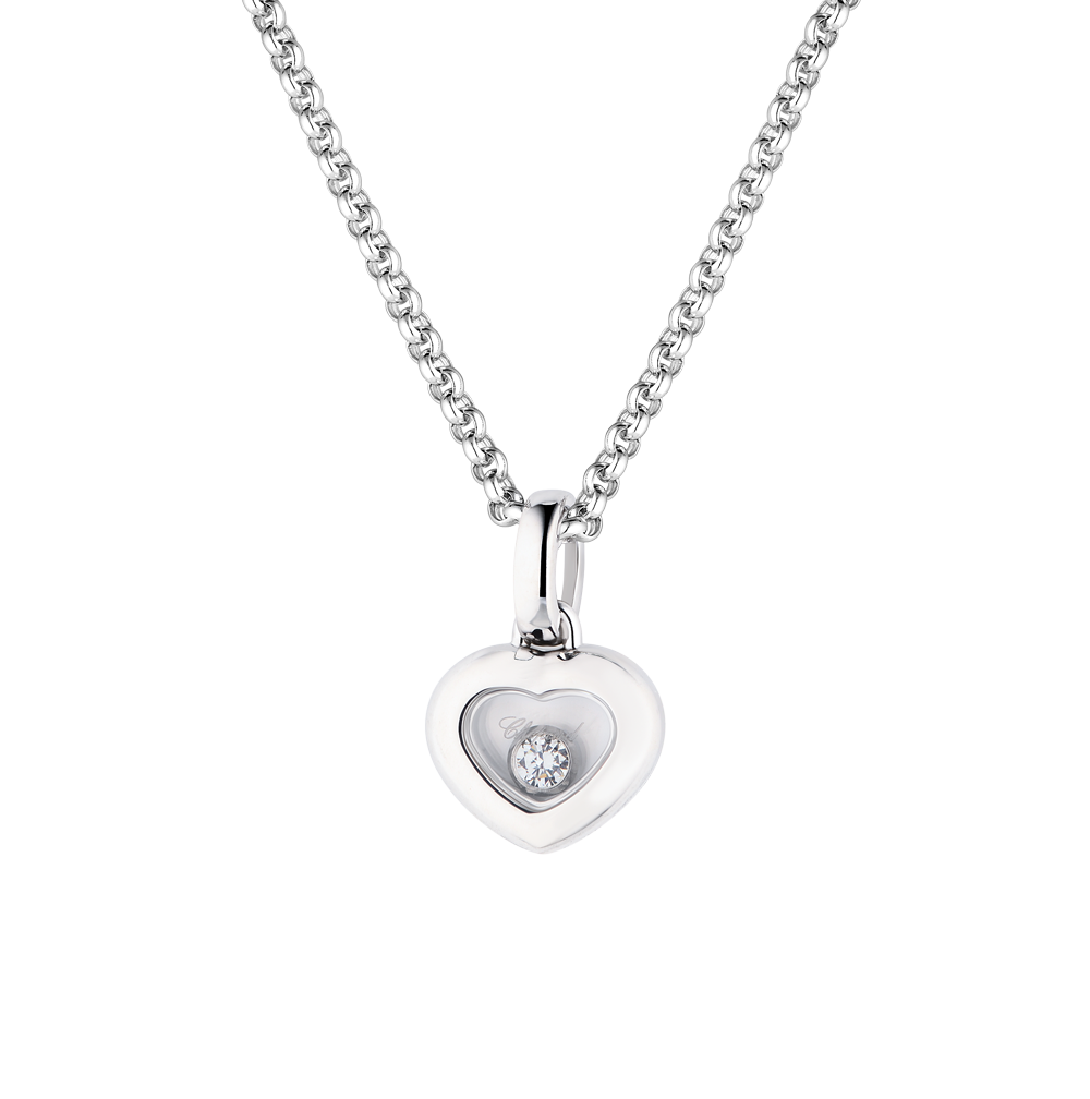 Подвеска Chopard Happy Diamonds Heart White Gold 794854-1001(29689) №4