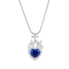 Подвеска No name 2,25 ct Vivid Blue Madagascar(53045) №1