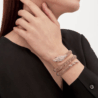 Браслет Bvlgari Serpenti Rose Gold & Diamonds & Onyx (SIZE 17) 358433(44363) №3