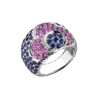 Кольцо Pasquale Bruni Pink & Blue Sapphire & White Gold(42617) №1