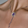 Подвеска Theo Fennell Amethyst and Diamond and White Gold(51072) №3