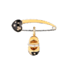 Брошь Aaron Basha Baby Safety Pin Brooch + Shoe Charm(35161) №1