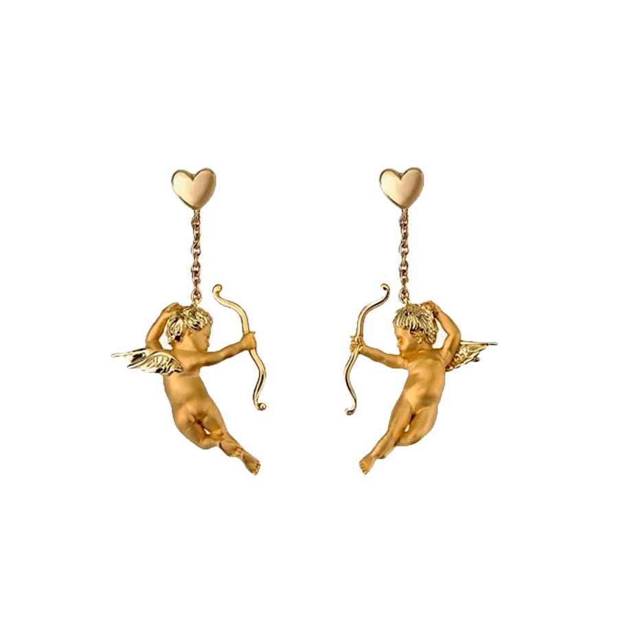 Серьги Carrera y Carrera Angelitos Yellow Gold(54545) №5