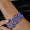 Браслет Yanush Gioielli 79,95 ct Blue & Pink Sapphire & 1,54 ct Diamonds & White Gold(44629) №3