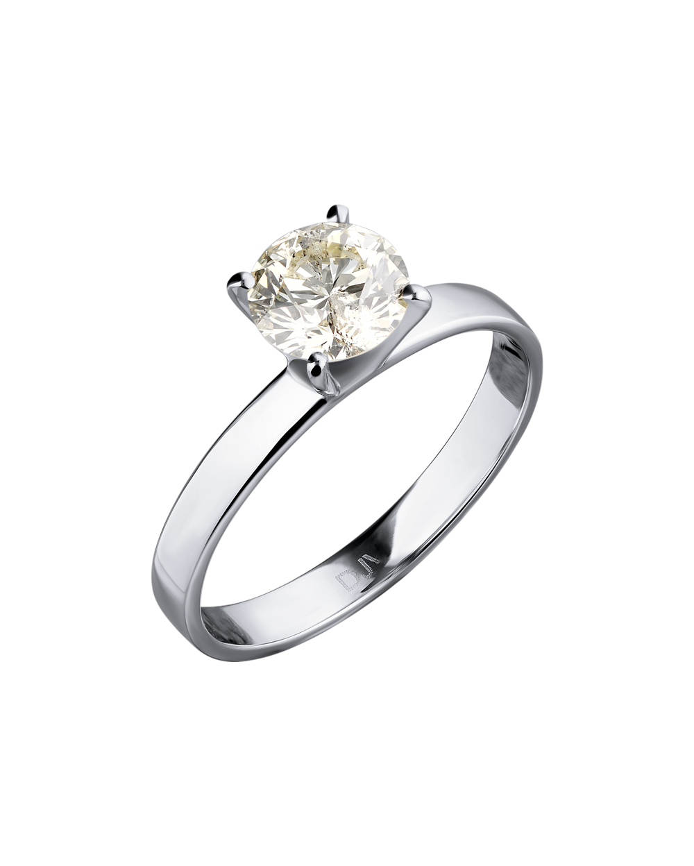Кольцо No name Round Diamond 1.03 ct P/I2(14837) №3