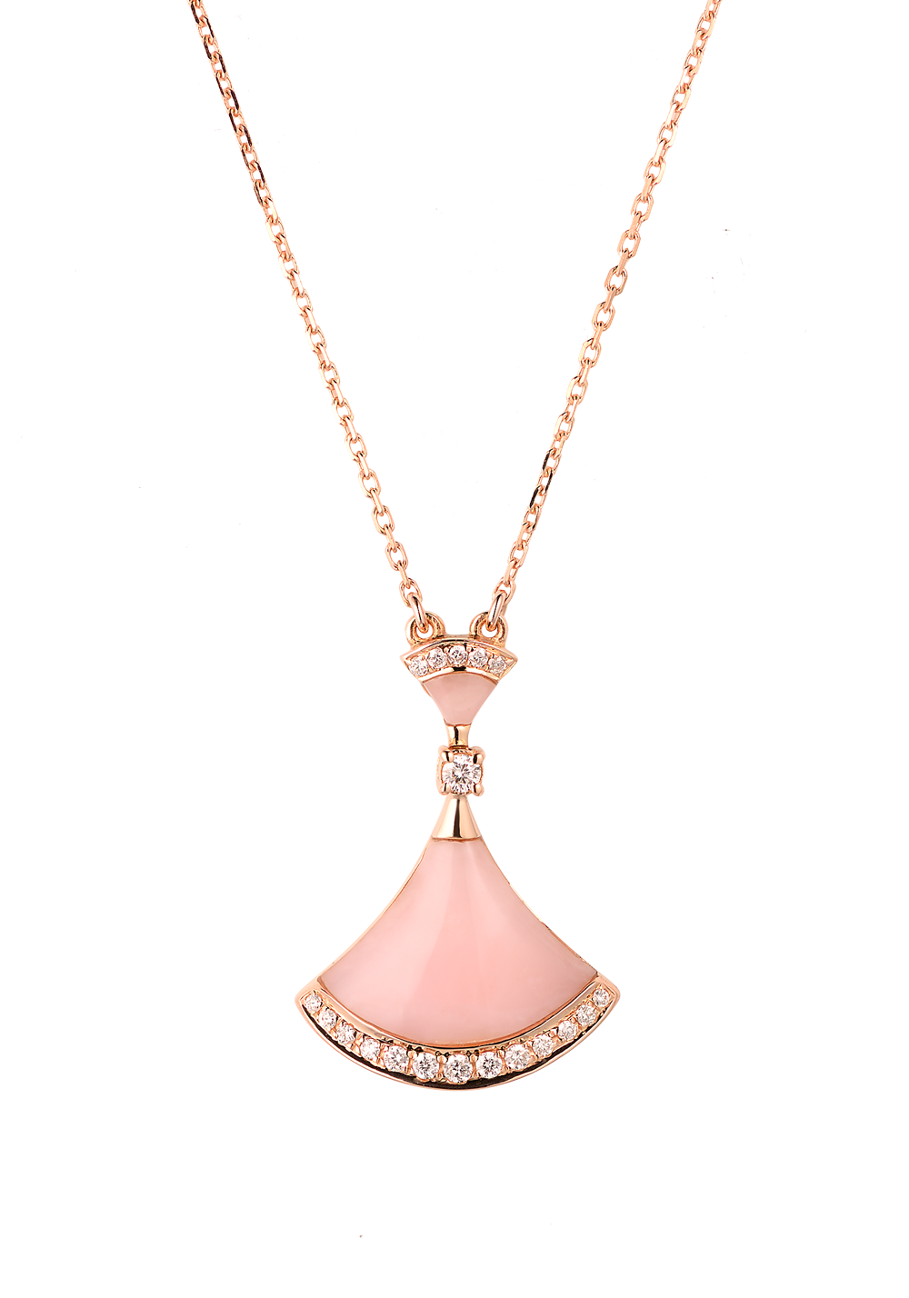 Подвеска Bvlgari Divas’ Dream Pink Opal Rose gold 354340(13005) №5