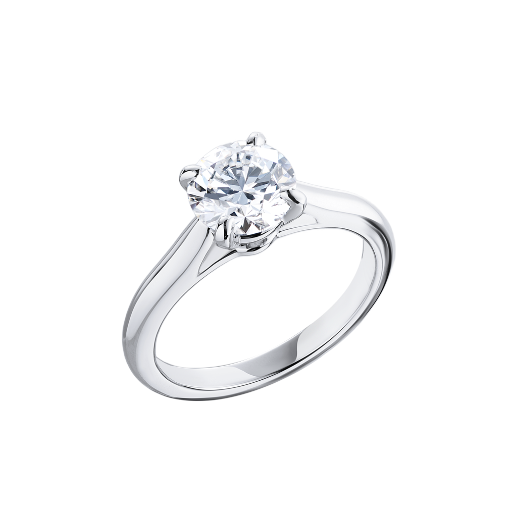 Кольцо Cartier 1,20 ct D/VVS1 Round Cut Solitaire 1895 Platinum (SIZE 48) N4163148(42165) №3