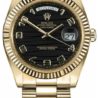 Швейцарские часы Rolex Day-Date II 41 мм Yellow Gold Wave Arabic Dial 218238(13498) №1