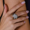 Кольцо No name в стиле Damiani Fuji 6.28 ct Diamonds(45503) №3