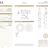 Серьги GIA 3,51 ct M/VS2 - 3,61 ct M/VS2 Round Cut Diamonds & White Gold(44098) №2