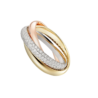 Кольцо Cartier Trinity de (Size 51) CRB4236051(54069) №1