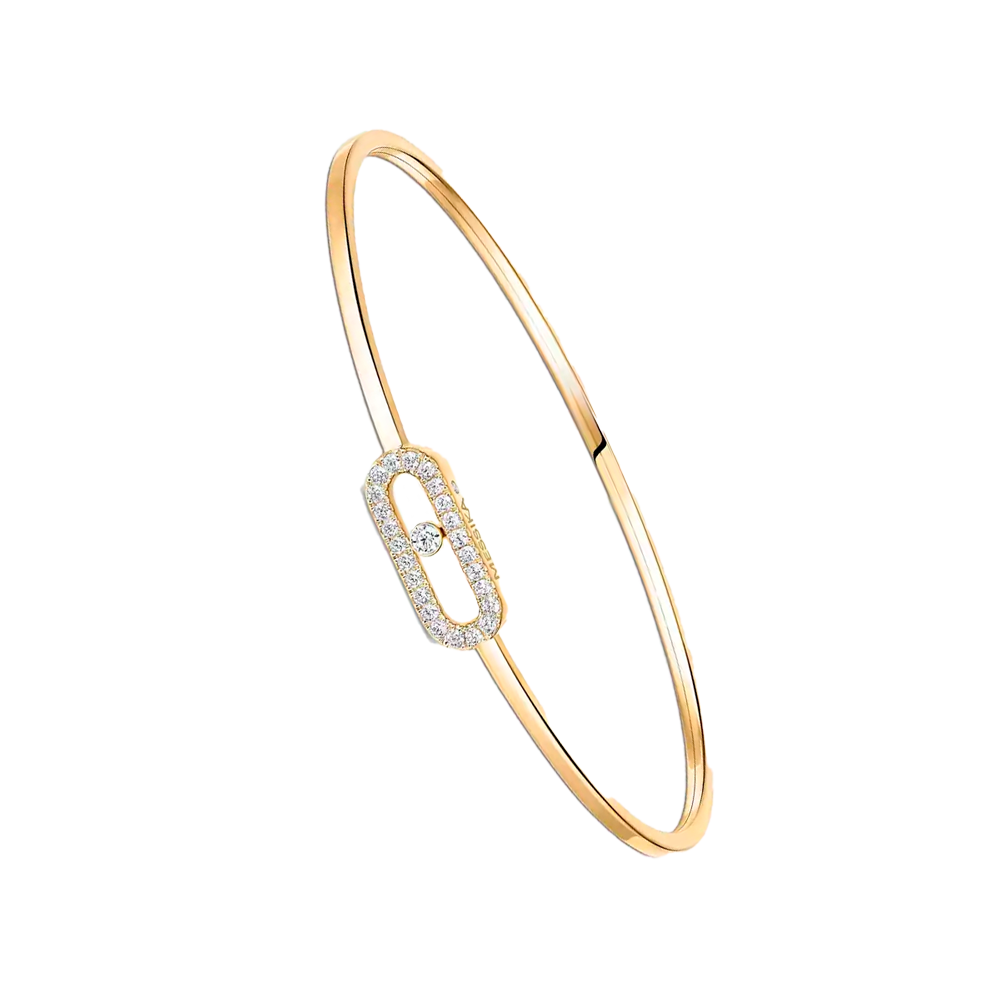 Браслет Messika MOVE UNO PAVÉ FLEX BANGLE 11134-YG(46306) №3