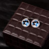 Запонки Jacob&Co Enamel and Diamonds Cufflinks(12770) №2