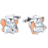 Запонки De Grisogono Animals Elephants White Gold(31504) №1