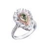 Кольцо Ralfdiamonds Трансформер 1,11 ct Fancy Brownish Greenish Yellow/SI2 & White Multishape Cut Diamonds RDP(28284) №1