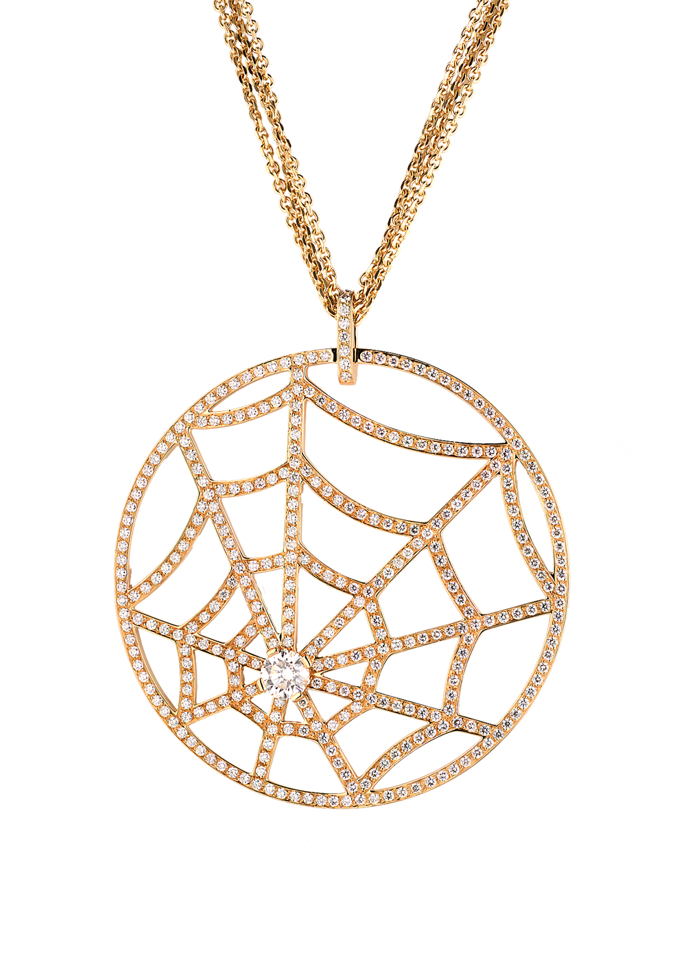 Подвеска Chaumet Attrape Moi Catch Me Spider Yellow Gold Diamond(17468) №5