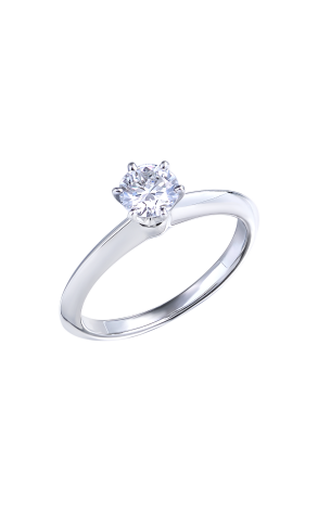 Кольцо Tiffany & Co Round Brilliant 0,23 ct E/VS1 in Platinum(56097) №3