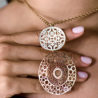 Подвеска ZOCCAI Damasco Rose Gold & Pearl & Diamonds(51136) №2