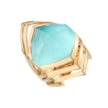 Кольцо Stephen Webster Lady Stardust Yellow Gold & Blue Quartz(54392) №1