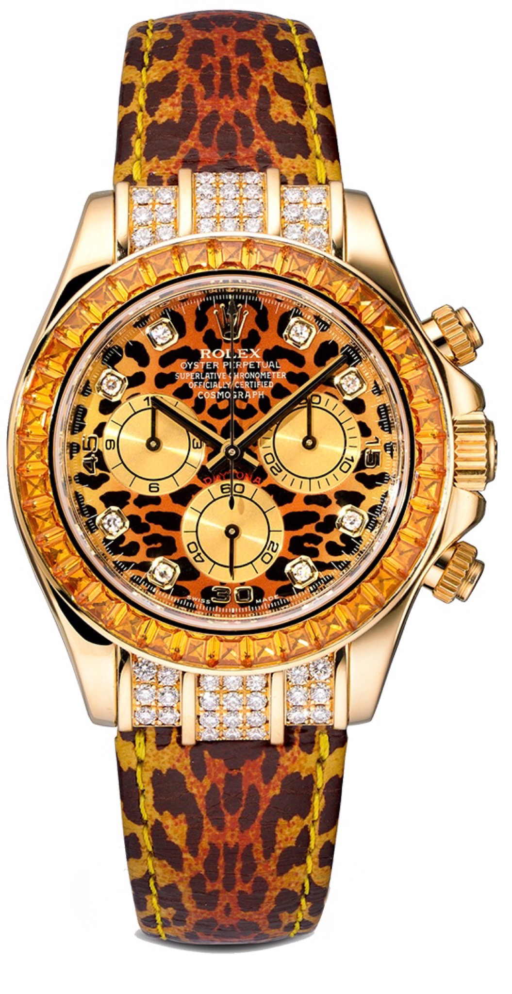Швейцарские часы Rolex Daytona 40 мм Special Edition Leopard 116518(33521) №2