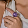Кольцо No name White Gold & Amethyst(54958) №2