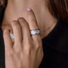 Кольцо Carrera y Carrera Ronda Angels Diamond White Gold DA092570(52894) №2