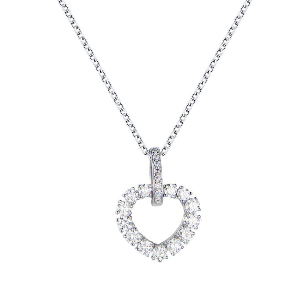 Подвеска Chopard High Jewellery Heart 1,00 ct 799417-1001(55385) №2