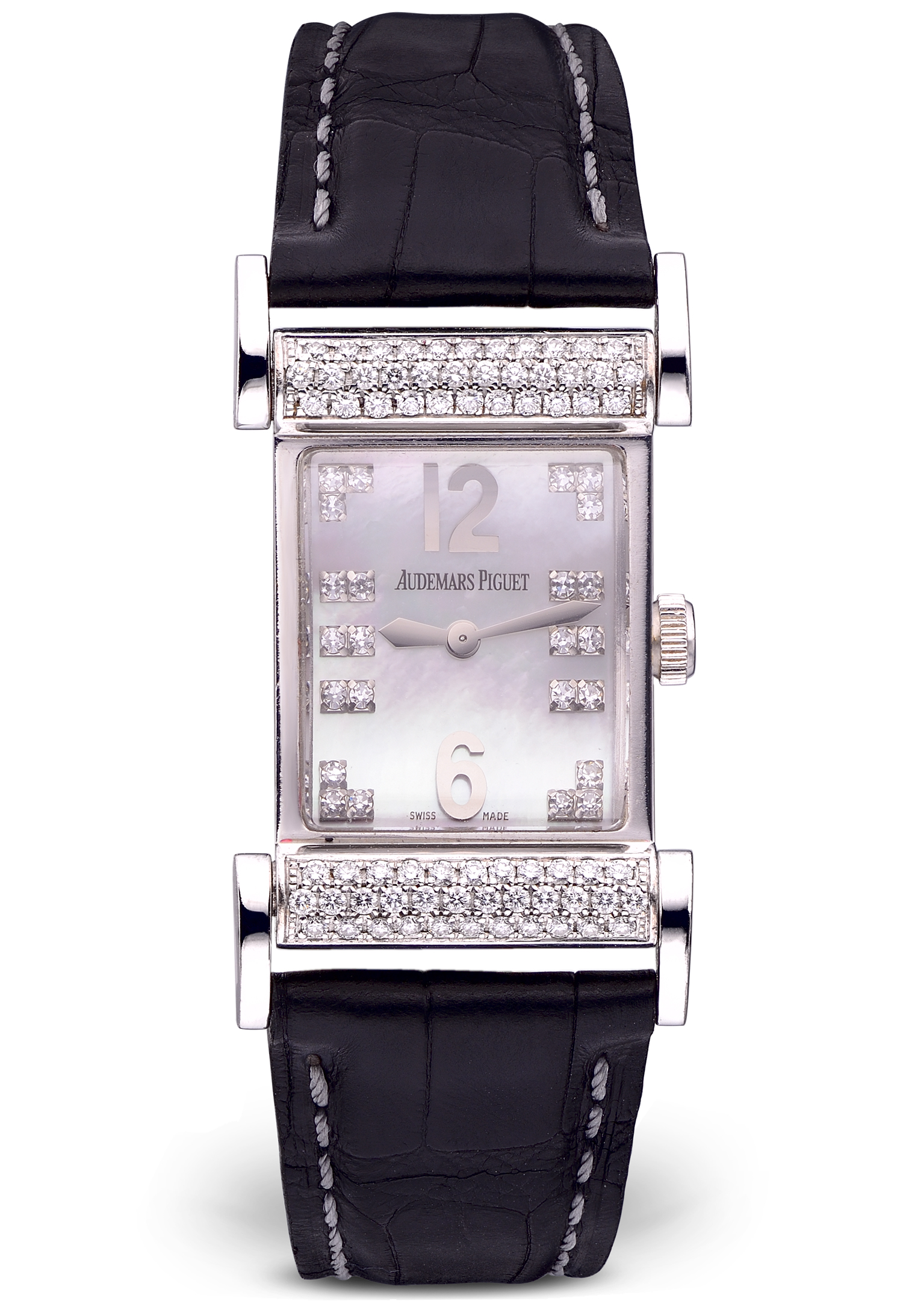 Швейцарские часы Audemars Piguet Canape Quartz White Gold and Diamonds 67381BC/Z/0001CR/01(14938) №6