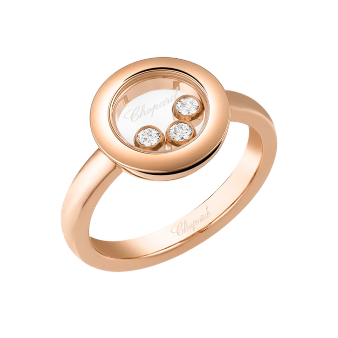 Кольцо Chopard Happy Diamonds Rose Gold 82A018-5110(37174) №2