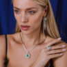 Кольцо GIA 2,00 ct Light Green-Yellow/I1 Princess Cut Diamond(28964) №4