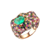 Кольцо Scavia Jewels Multigemstone Ring With 2.33 ct Heart Emerald(40683) №1