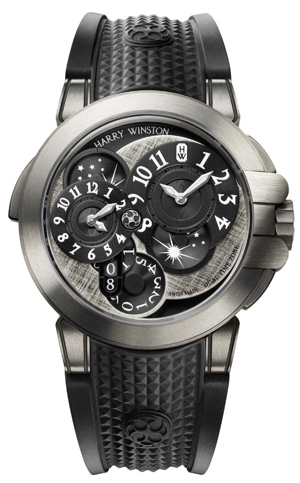 Швейцарские часы Harry Winston Ocean Dual Time OCEATZ44ZZ008(22807) №2