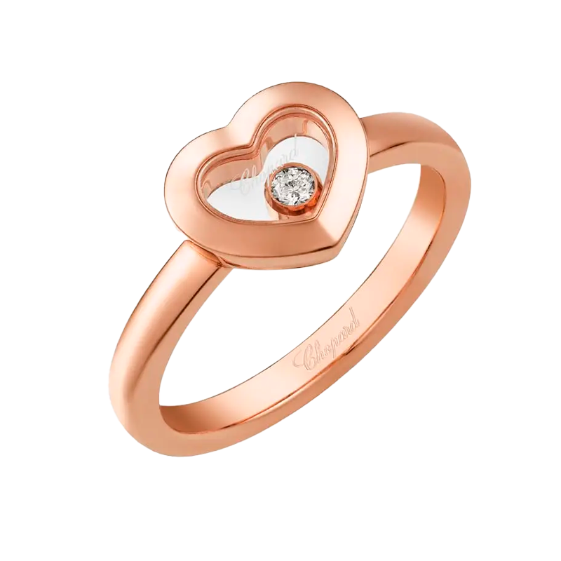 Кольцо Chopard Happy Diamonds Rose Gold (SIZE 53) 82A054-5110(45252) №4