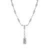 Колье No name в стиле Bvlgari Parentesi White Gold & Diamonds 4.85 ct(32761) №1