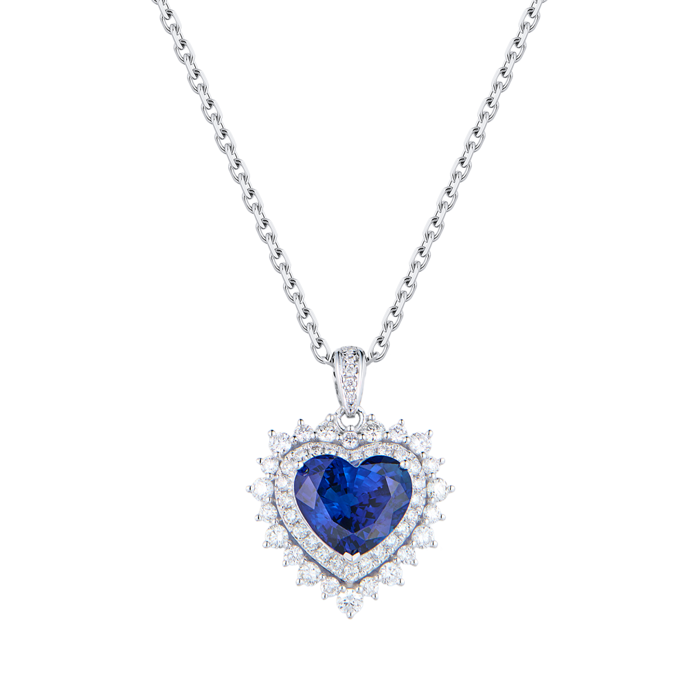Подвеска No name 3,99 ct Royal Blue Sri Lanka(53048) №5