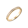Кольцо Tiffany & Co Forever Half-Circle Yellow Gold & Diamonds 2,3 mm(56011) №1