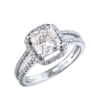 Кольцо No name 2,00 ct D/SI1 Radiant Cut Diamond(13020) №1
