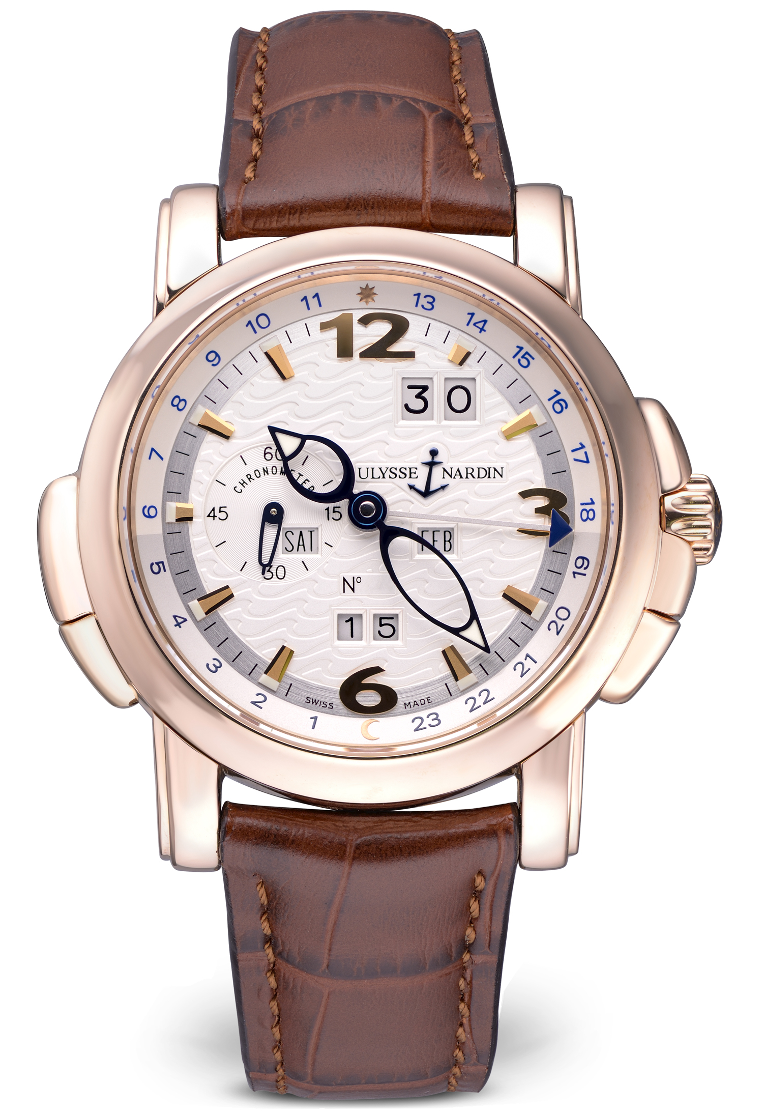 Швейцарские часы Ulysse Nardin Classical GMT Perpetual Limited 322-66(49870) №2