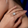 Кольцо No name с бриллиантом 3,36 ct F/VS1 МГУ(12407) №3