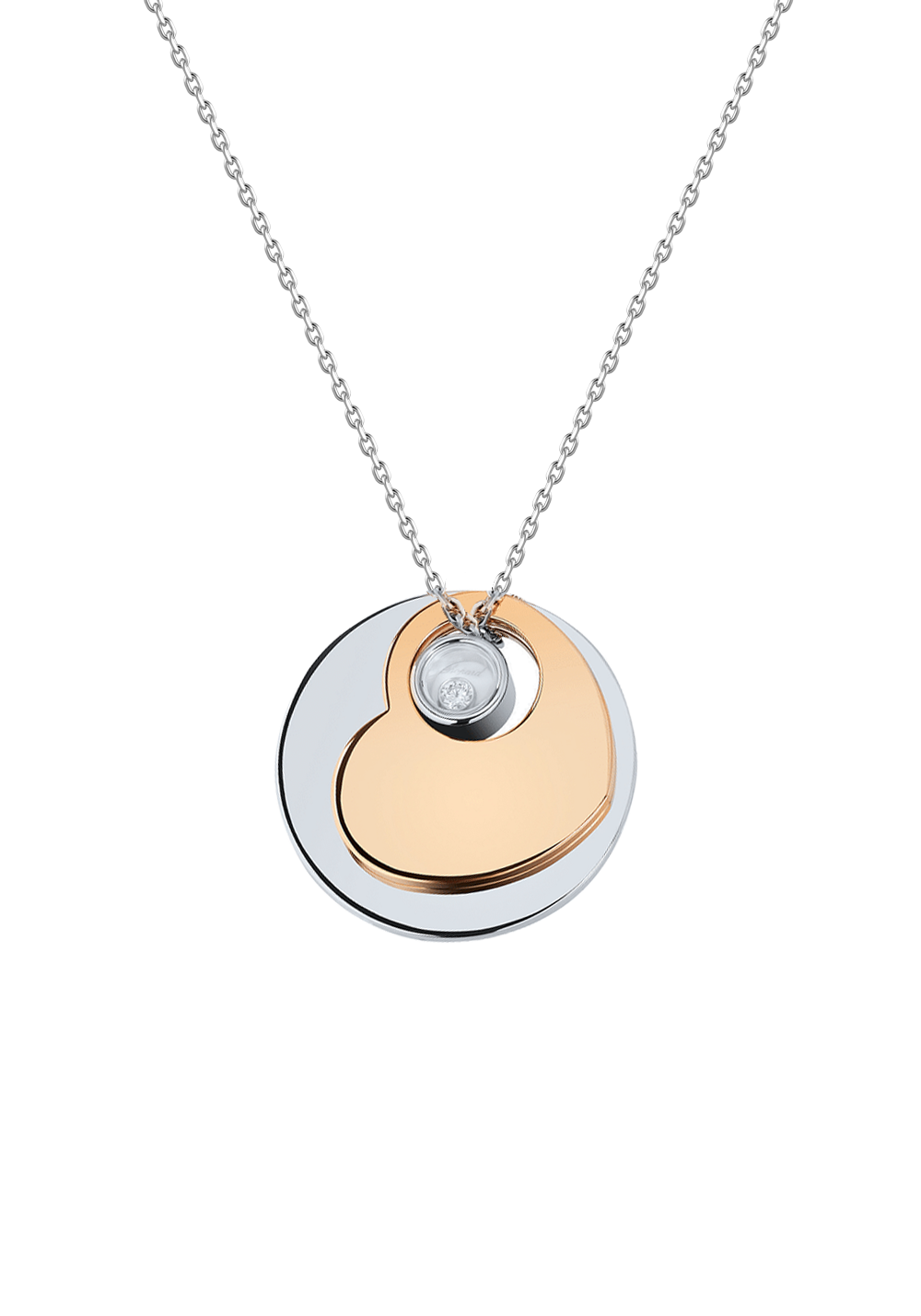 Подвеска Chopard Happy Diamonds Hearts 79/6558-20(51815) №3