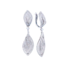 Серьги Ralfdiamonds 4,20 ct Round Cut Diamonds White Gold Petals RDE(50892) №1