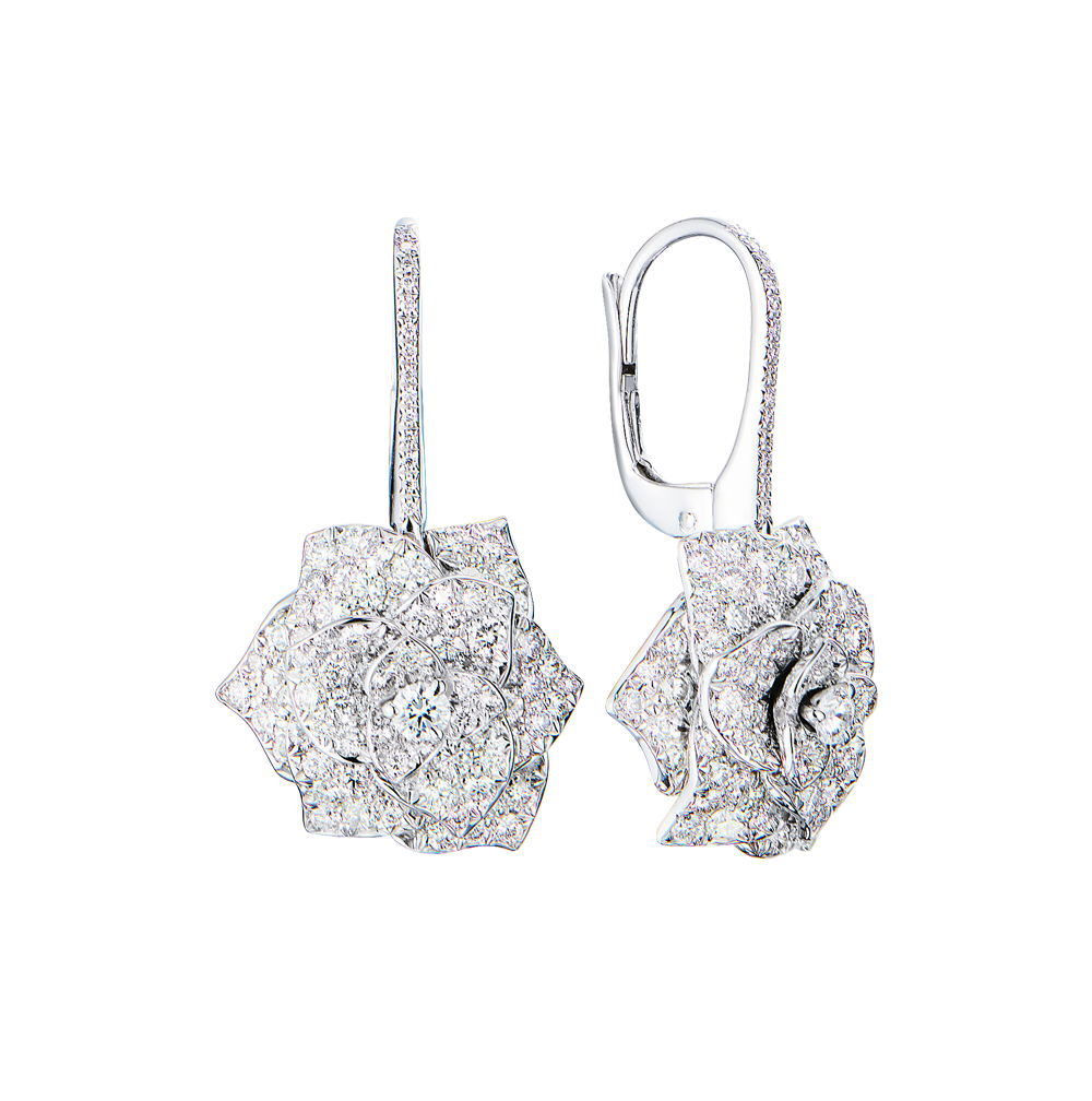 Серьги Piaget Rose White Gold & Diamonds G38U4800(55291) №2