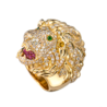 Кольцо Georg Hornemann Liov Yellow Gold & Diamond & Ruby & Emerald(55482) №2
