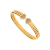 Браслет Bvlgari Tubogas Yellow Gold & Pavé Diamonds 361371(53445) №1