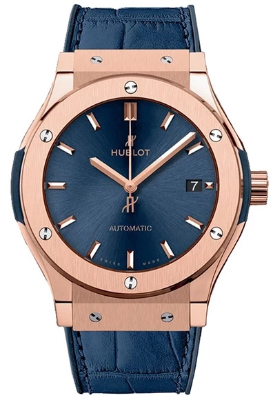 Швейцарские часы Hublot Classic Fusion Blue King Gold 511.OX.7180.LR(55913) №2