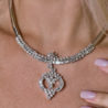 Колье No name 11,06 ct Round, Baguette, Marquise, Pear Cut Diamonds & White Gold(51543) №3
