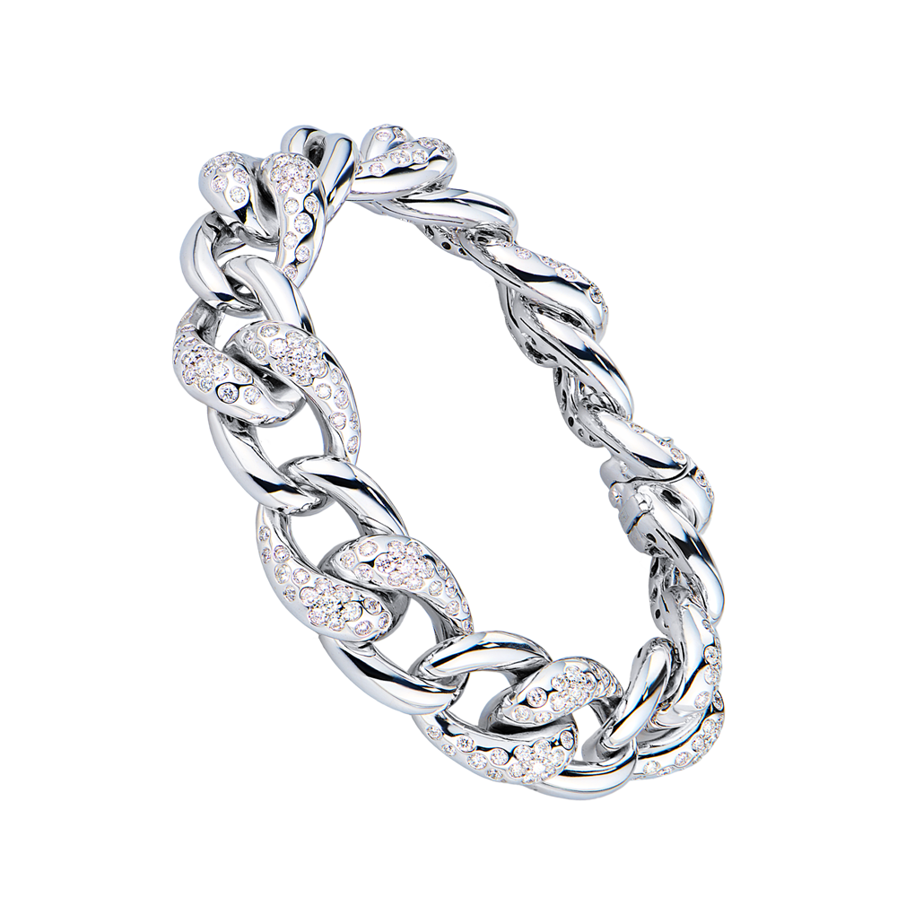 Браслет Crivelli White Gold & 5,86 ct Round Cut Diamonds(55277) №2