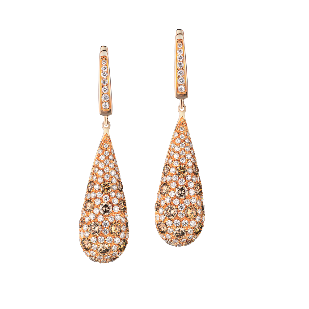 Серьги Leo Pizzo Rose Gold & 3.20 ct Diamonds 24286DQ(41579) №5